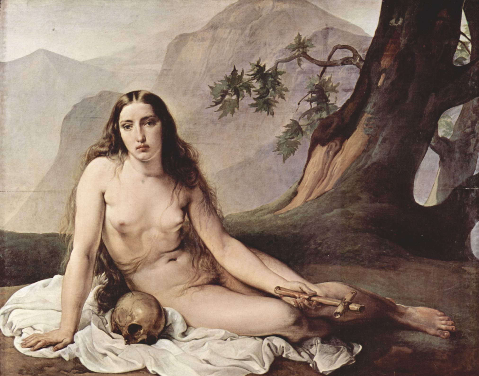 Mary Magdalene as a hermit